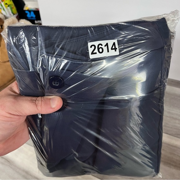 CJ Banks Navy Dress Pants Womens 16W Tall Plus Casual Stretch Comfy Work 2614 - Picture 9 of 9